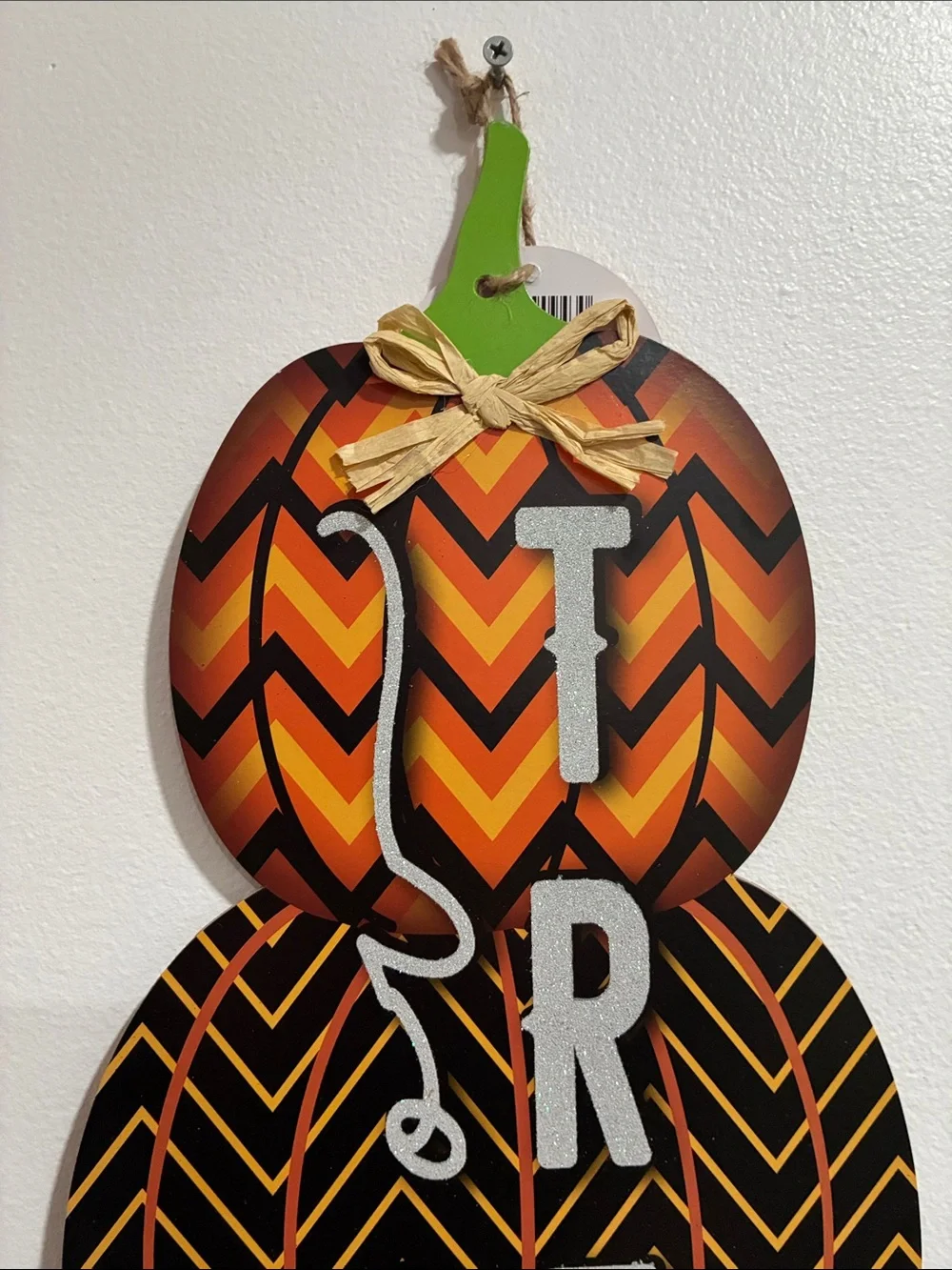 NWT- 24” Stunning- Triple Stacked Pumpkin 
